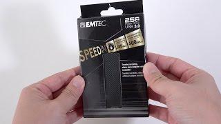 Emtec SpeedIN S600 USB 3.0 Flash Drive Unboxing