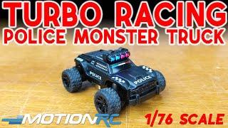 Turbo Racing 1/76 Scale Police Truck | Motion RC