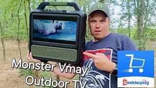 Monster Vmay 1080P Outdoor TV 60 W Bluetooth hangszóró na ilyet még nem láttam!!!