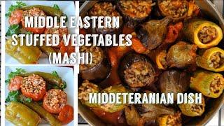 Middle Eastern stuffed vegetables|Egyptian Cosa mashi|how to make mashi/stuffed zuchinni