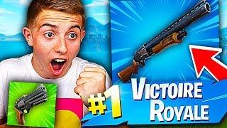 JE FAIS TOP 1 GRÂCE AU RETOUR DU POMPE CHASSEUR ET AU NOUVEAU REVOLVER SUR FORTNITE BATTLE ROYALE !!