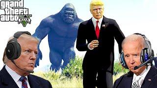 US Presidents Survive King Kong In GTA 5