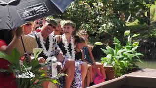 Dwayne "The Rock" Johnson Visits The Polynesian Cultural Center