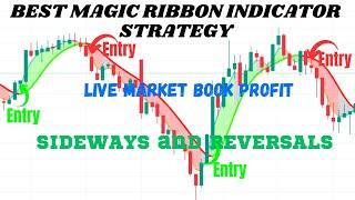 #V Effective Magic Ribbon Indicator Strategy# Which Indicates #Sideways and Reversals#intradaysetup