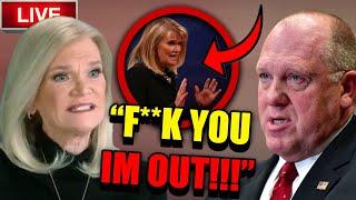 ABC Host Martha Raddatz WALKS OFF SET After Tom Homan DESTROYS Her Over Mass Deportations!