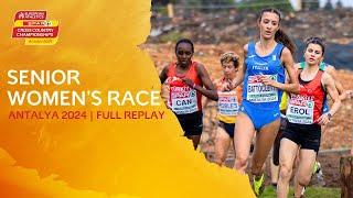 BRILLIANT Battocletti!  Senior women's race replay | Antalya 2024