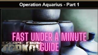 Operation Aquarius Part 1 Escape From Tarkov Quest Guide