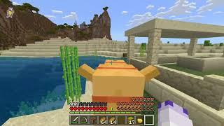 Playing Minecraft survival part 1