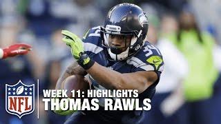 Thomas Rawls' 209-Yard Rushing Game! (Week 11) | 49ers vs. Seahawks | NFL Highlights