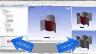 Modal Analysis of a Plate Structure Using ANSYS and Spaceclaim