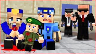 KEREM KOMİSER VE AİLESİ VURULDU!  - Minecraft