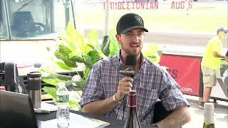 August 6, 2022 - Wendy Ross with Nick Luciano from Tratter Co on Hambo Day