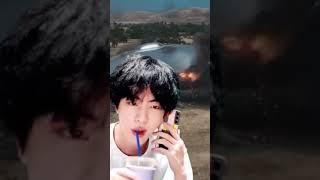 yes so i crashed the space ship im gonna need you to pick me up.. #jin