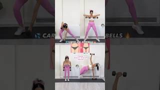CARDIO with DUMBBELLS No gym? No problem. #fullbodyworkout #dumbbellworkout