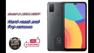 Alcatel 1L (2021) 4063T Android 11 frp remove 2024