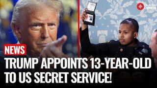 Why Trump Appointed A 13-Year-Old as US Secret Service Member | DJ Daniel | Donald Trump Speech