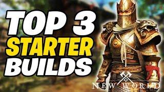 3 PERFECT Starter Builds For New Players! New World New Build 2023 