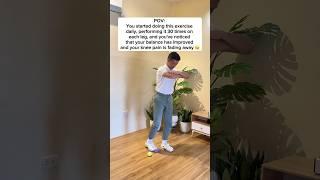 Knee Pain Relief & Improve Your Balance!! 
