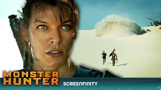 Another giant desert worm in a movie that's not DUNE | Monster Hunter | Screenfinity