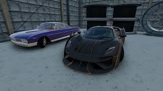 BeamNG.drive Freeroam: West Coast, USA - 2 Movie Cars to Harbor