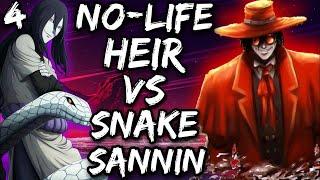 What If Naruto Became Heir Of No Life Prince || No life Heir Vs Snake Sannin || Part 4