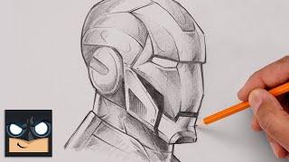 How To Draw Iron Man | 17 Minute Sketch Tutorial