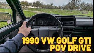 Volkswagen Golf Mk2 GTi 8V POV DRIVE