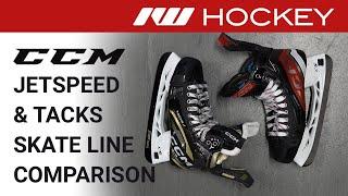 CCM JetSpeed & Tacks Skate Line Comparison // On-Ice Insight