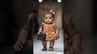 1-year-old girl fashion show #funny #cute #fashion #fashionshow #funnymoment