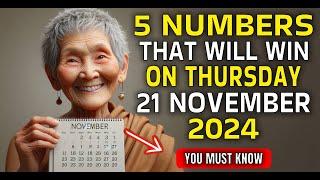 Lucky Numbers: 5 NUMBERS TO WIN JACKPOT on Tuesday 19th NOVEMBER 2024 | Buddhist Philosophy