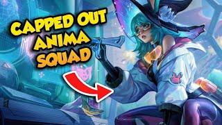 7,000 HP ZAC?!  MAXED OUT Anima Squad!| Teamfight Tactics Set 14