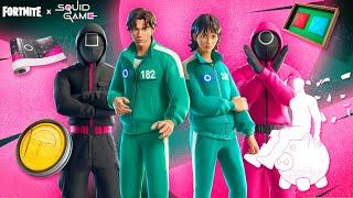 ALL about SQUID GAME Grounds Mode, Skins & FREE Rewards in Fortnite!