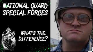 Special Forces National Guard: What’s the difference between NG and Active: Green Beret