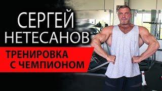 Тренировка с чемпионом. Сергей Нетесанов