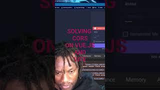 SOLVE VITE CORS ERROR. BEST WAY #laravel #VUE #VITE #VUETIFY #CORS