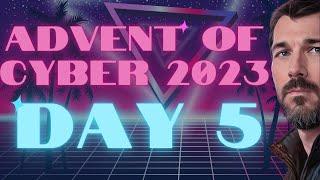 Advent of Cyber 2023 Day 5 Reverse Engineering Simply Cyber