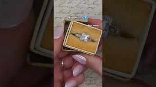 Calling all April babies!  #diamond #april #birthstone #vintage #artdeco