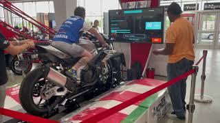 Testing Moto Trainer Simulator