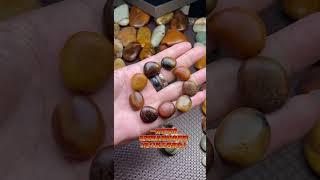 新疆和田玉原石特色料，顆顆飽滿，天然獨一無二，喜歡的來，價格合適，43g #和田玉原石 #玉佩 #手鍊