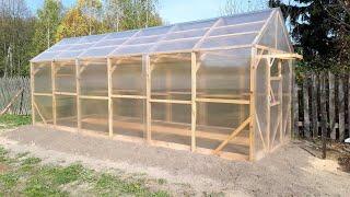 DIY. GREENHOUSE WITH YOUR OWN HANDS. Part 3. ТЕПЛИЦА, ПАРНИК СВОИМИ РУКАМИ. Часть 3