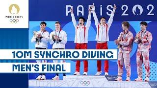  Lian Junjie and Yang Hao take gold in the men's 10m synchronised diving! 