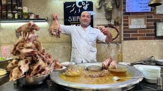 Kale Pache (LAMB HEAD) Traditional Iranian Food! | SHEEP HEAD for Breakfast! | Persian Restaurant!