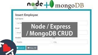 Complete Node.js Express MongoDB CRUD