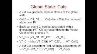 Module 6.3 Recording Global State Algorithm