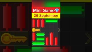 Mini Game Today 26 September Hamster kombat | puzzle | #puzzlegame  #minigame #shorts