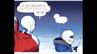 Undertale-Sans GasterBlasterMasterCasterDisasterPlaster