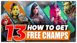 How to get FREE ChampionsBEST WAY to get LEGENDARY & EPIC Champions In Raid Shadow Legends2025