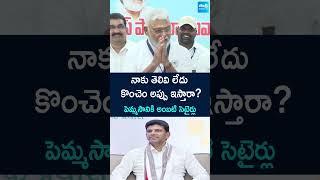 #ambatirambabu #pemmasanichandrasekhar #dingdong #apnews #ytshorts #sakshitv