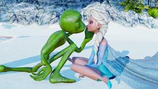 Dame tu Cosita and Frozen Elsa - Friendzone?!