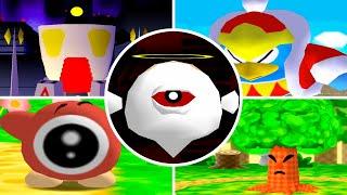 Kirby 64: The Crystal Shards - All Bosses (No Damage)